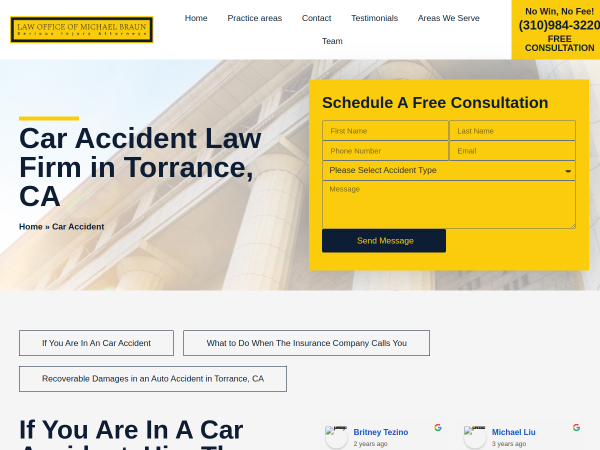 Car Accident Attorney Torrance