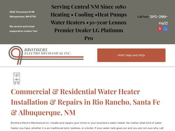 Water Heater Santa Fe NM