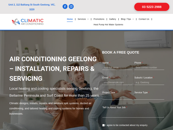 Air Conditioning Supplier Geelong Vic
