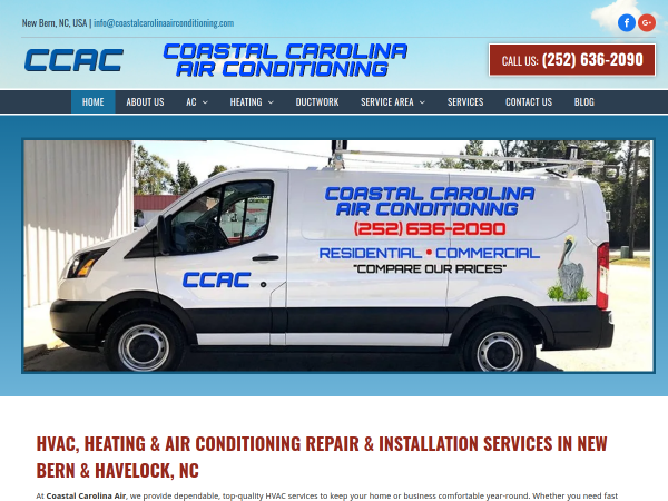 Heating Repair Services New Bern NC