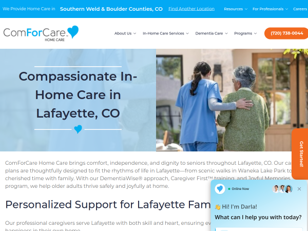 Senior Care Service Lafayette CO