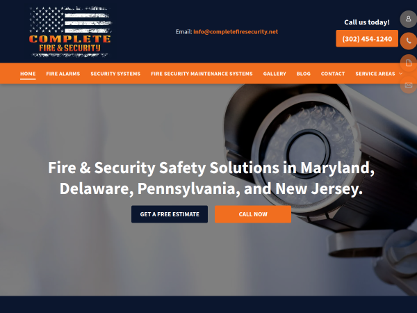 Fire Security Repair Systems Elkton MD