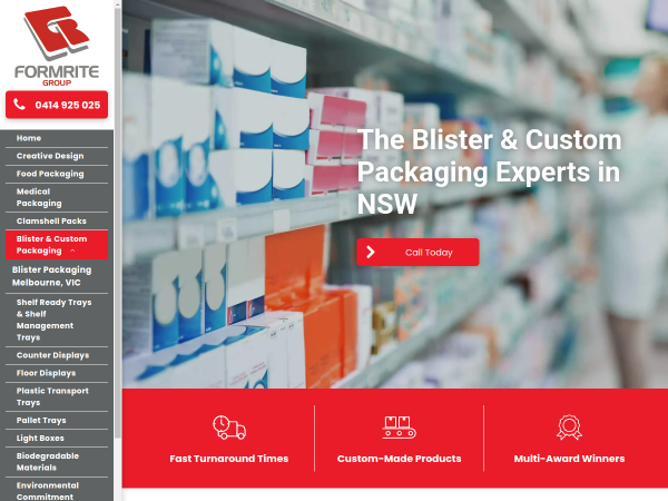 Blister Packaging And Sealing Sydney NSW