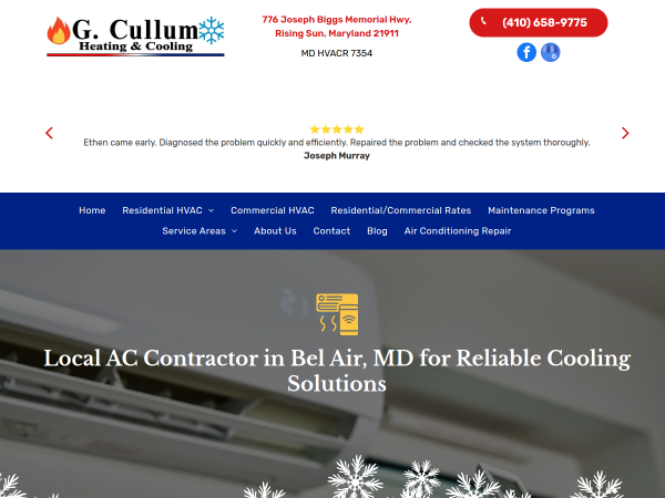 Air Conditioning Repair Contractor Bel Air MD