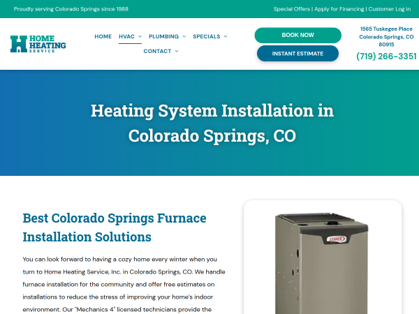 Heater Replacement Colorado Springs Co