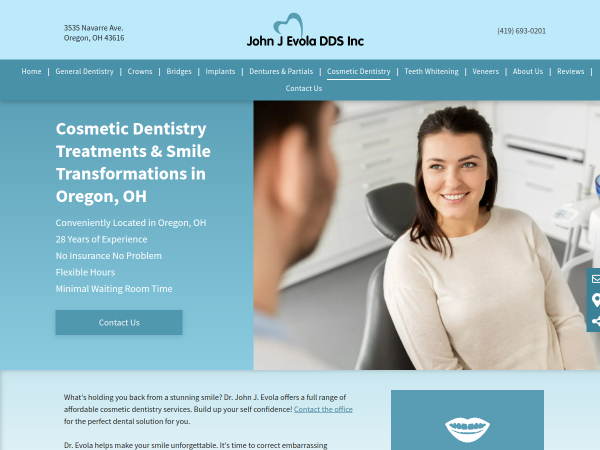 Cosmetic Dental Services Oregon OH