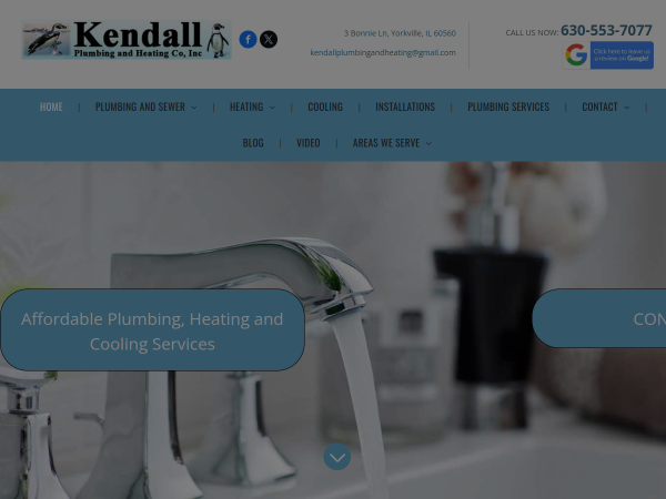 Kendall Plumbing & Heating Company Inc