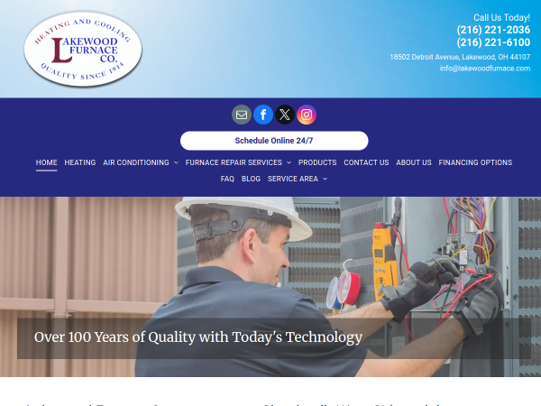 Air Conditioning Repair Contractor Westlake OH