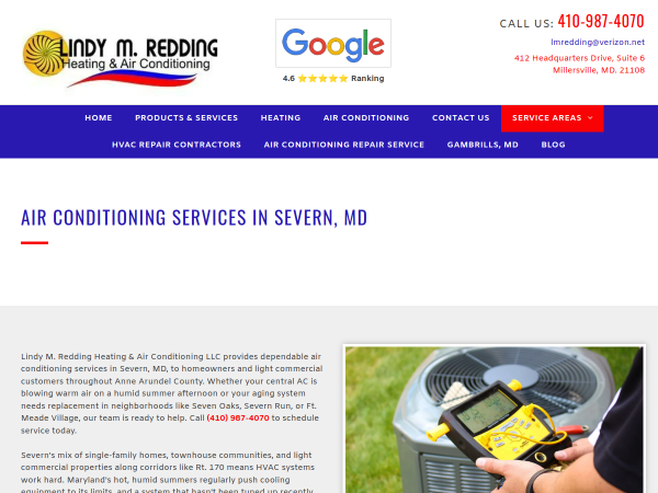 Lindy M. Redding Heating and Air Conditioning LLC