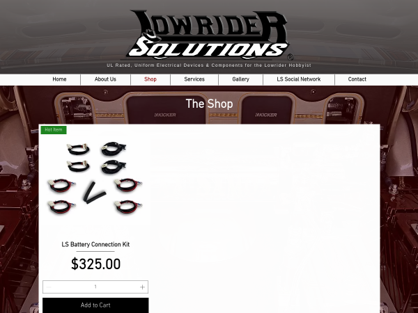 Lowrider Solutions, Inc. website