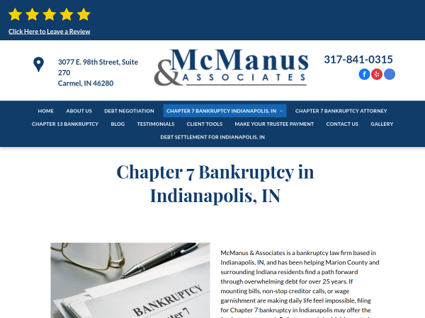 Chapter 7 Bankruptcy Indianapolis In