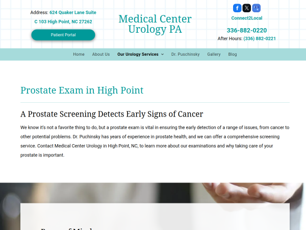 Prostate Screening Greensboro Nc