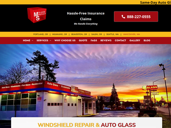 Glass Products and Services with Quality Solutions at MS Glass Outlet