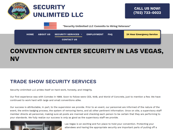 Convention Center Security Las Vegas Nv