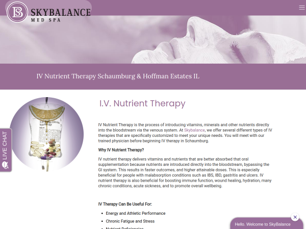 IV Therapy Schaumburg