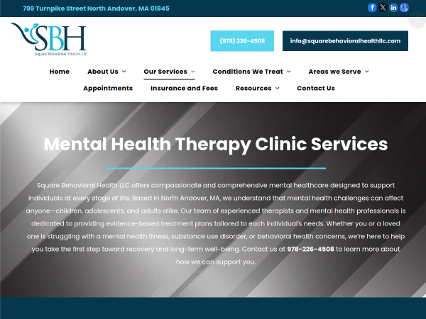Mental Health Therapy Lawrence MA