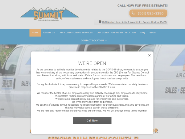 Air Conditioning Installation Contractor West Palm Beach FL