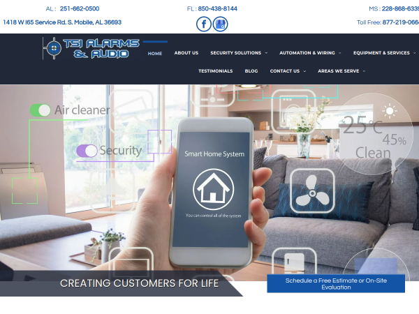 Business Security System Installer Pensacola FL