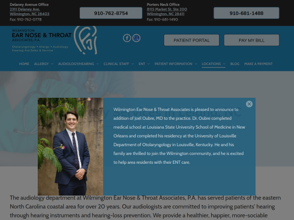 Audiologist Hampstead NC