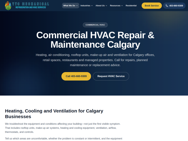 Your Go To Source for Expert Commercial HVAC Services in Calgary