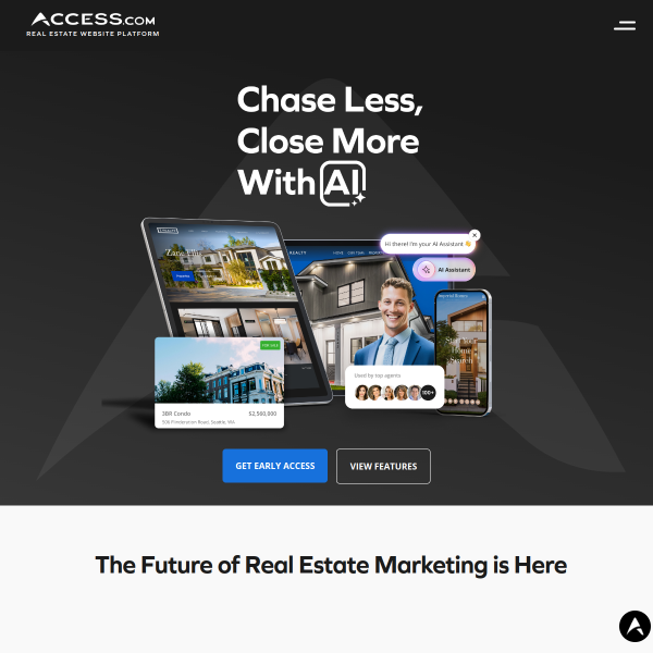Website preview of Access Bank