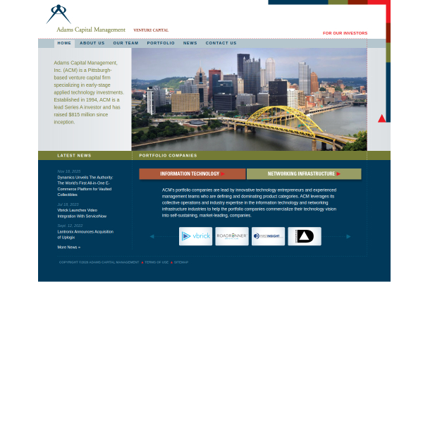 Website preview of ACM Consultants, Inc.
