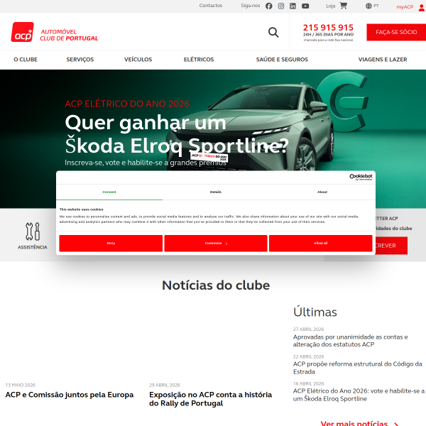 Website preview of Acp Co-Investments Infrastructure I Scr SA
