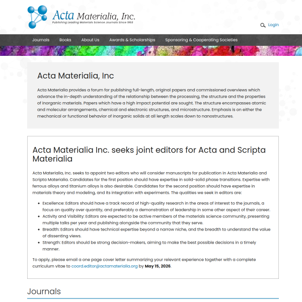 actamaterialia.org