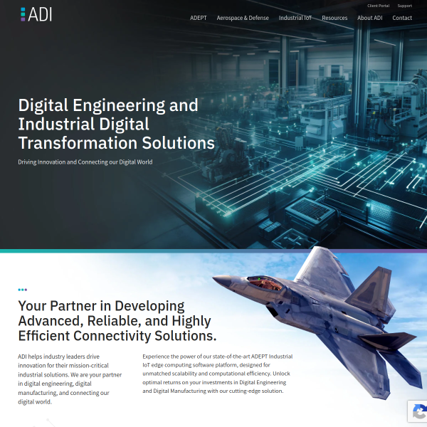 Website preview of ADI  JEAN BROTHERS SRL