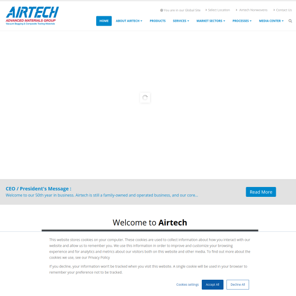 Website preview of AIRTECH COMMISSIONING TRUSTEE COMPANY LIMITED