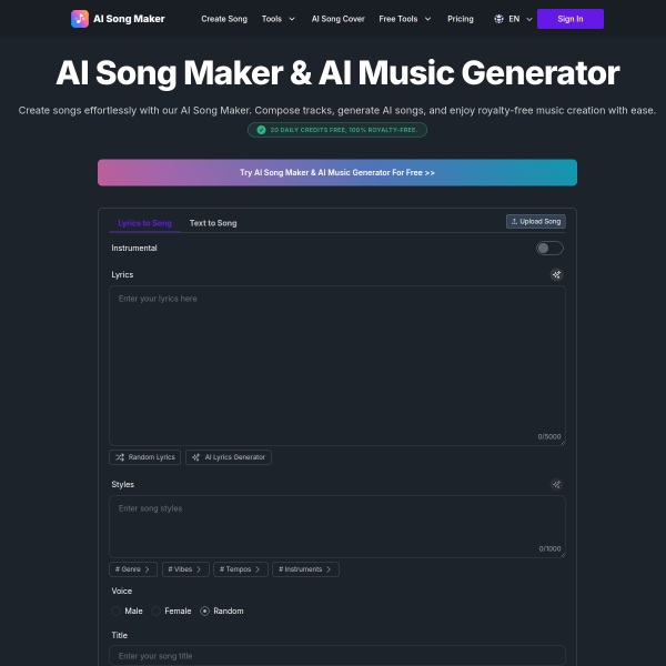 aisongmaker.io