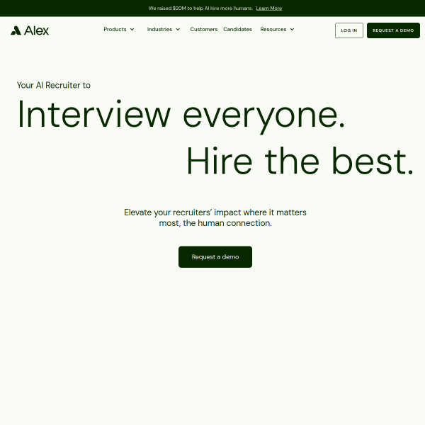 Website preview of ALEX INTERNATIONAL SRL