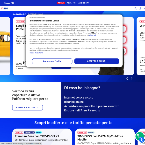Website preview of ALICE EUROPE - EVENT ORGANIZATION SRL