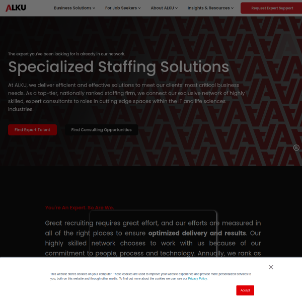 Website preview of ALKU COUNSELING PLLC