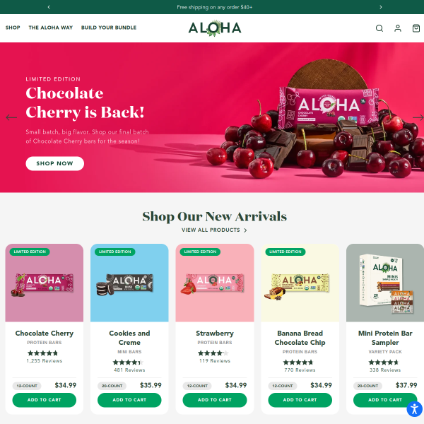 Website preview of Aloha Inn Alibag