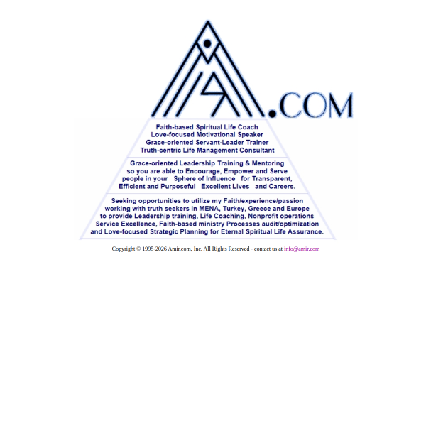 Website preview of AMIR HULL