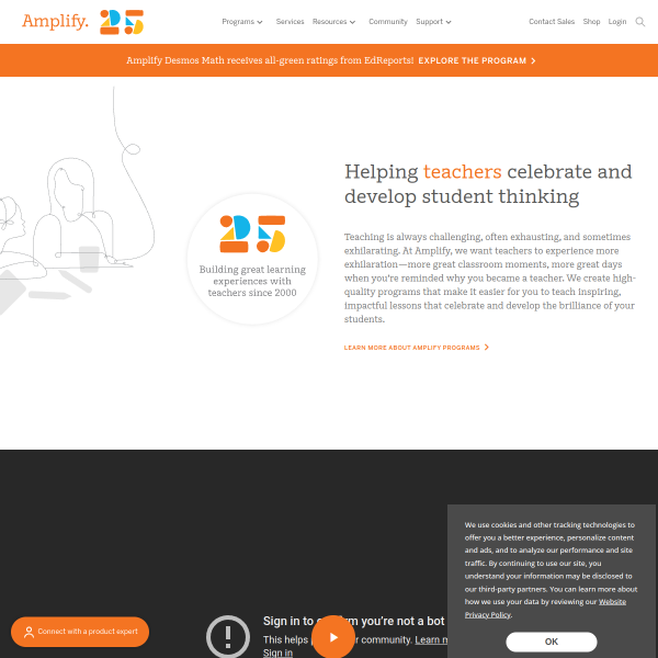 Website preview of Amplify SCI Absolute Fund
