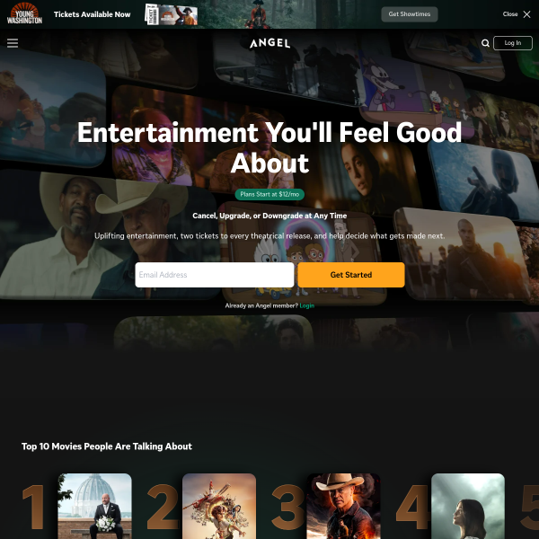 Website preview of Angel Lane Night Club