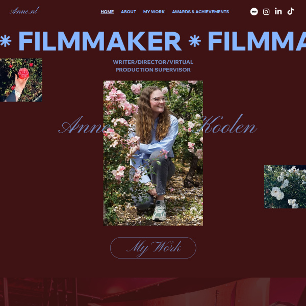 Website preview of Anne Imfeld