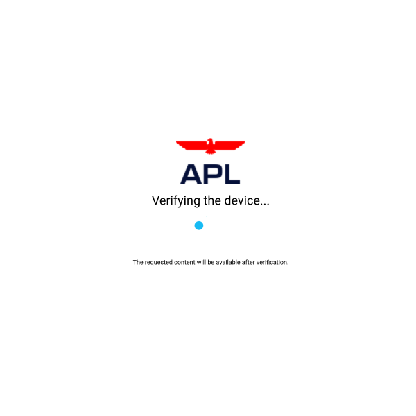 Website preview of APL Logistics