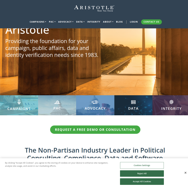 Website preview of ARISTOTLE INVESTMENT HOLDINGS PTE. LTD.