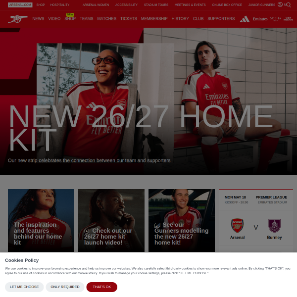 Website preview of Arsenal de Guerra Esteban de Luca