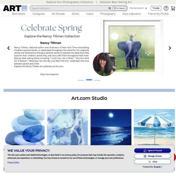 Website preview of Art's Cabins Choachi