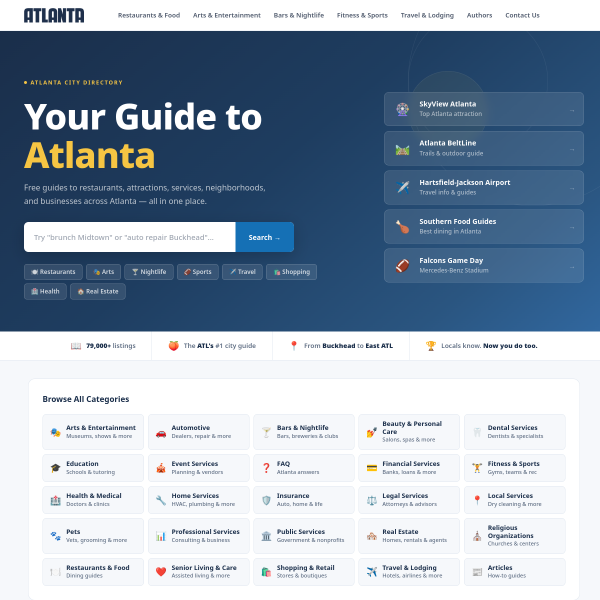 Website preview of Atlanta Lash Artist