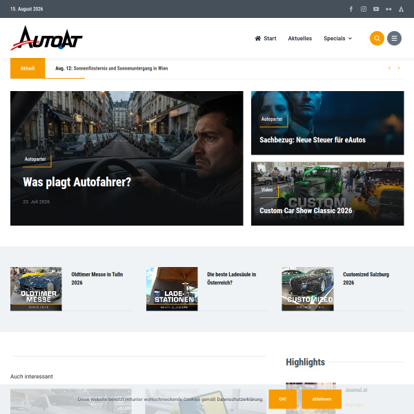 Website preview of Auto Point GmbH