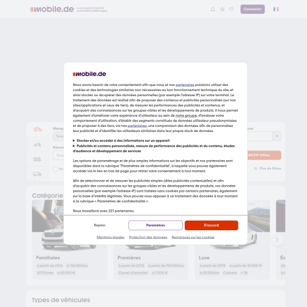 Website preview of AUTOMOBILE VILAMOURA