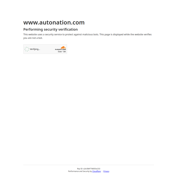 Website preview of autonation spares