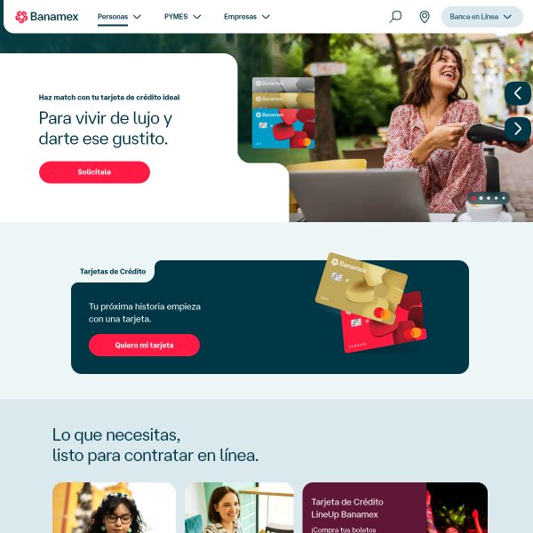 Website preview of BANAMEX SIEFORE BASICA INICIAL SA DE CV