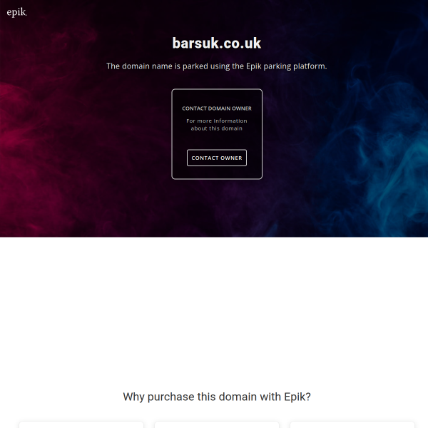 Website preview of BARSUK LTD