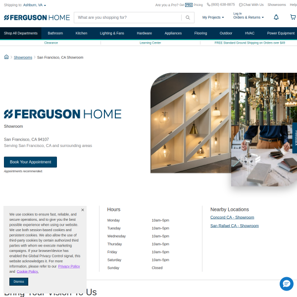 Website preview of Bathandbeyond